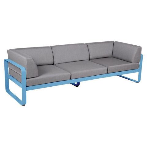 Sofá club BELLEVIE para 3 personas de la marca francesa Fermob. Comprar Fermob online. Rincón del Mueble