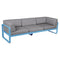 Sofá club BELLEVIE para 3 personas de la marca francesa Fermob. Comprar Fermob online. Rincón del Mueble