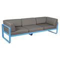 Sofá club BELLEVIE para 3 personas de la marca francesa Fermob. Comprar Fermob online. Rincón del Mueble