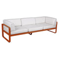 Sofá club BELLEVIE para 3 personas de la marca francesa Fermob. Comprar Fermob online. Rincón del Mueble