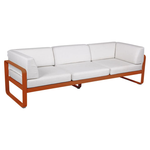 Sofá club BELLEVIE para 3 personas de la marca francesa Fermob. Comprar Fermob online. Rincón del Mueble