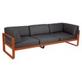 Sofá club BELLEVIE para 3 personas de la marca francesa Fermob. Comprar Fermob online. Rincón del Mueble