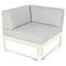 Modulo esquina BELLEVIE de la marca Fermob. comprar online rincon del mueble. RDM madrid. 