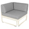 Modulo esquina BELLEVIE de la marca Fermob. comprar online rincon del mueble. RDM madrid. 