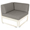 Modulo esquina BELLEVIE de la marca Fermob. comprar online rincon del mueble. RDM madrid. 