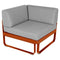 Modulo esquina BELLEVIE de la marca Fermob. comprar online rincon del mueble. RDM madrid. 