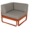 Modulo esquina BELLEVIE de la marca Fermob. comprar online rincon del mueble. RDM madrid. 
