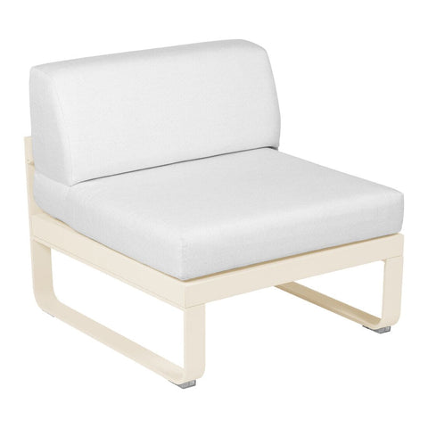 Módulo central BELLEVIE 1 plaza. Rincón del Mueble RDM Madrid España. Colección Bellevie de la marca FERMOB. Comprar online mobiliario exterior e interior Fermob.