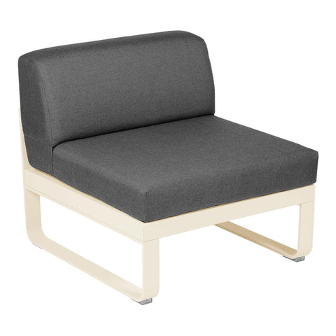Módulo central BELLEVIE 1 plaza. Rincón del Mueble RDM Madrid España. Colección Bellevie de la marca FERMOB. Comprar online mobiliario exterior e interior Fermob.