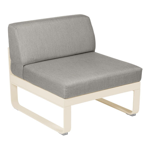 Módulo central BELLEVIE 1 plaza. Rincón del Mueble RDM Madrid España. Colección Bellevie de la marca FERMOB. Comprar online mobiliario exterior e interior Fermob.