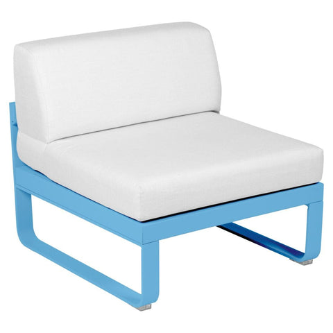 Módulo central BELLEVIE 1 plaza. Rincón del Mueble RDM Madrid España. Colección Bellevie de la marca FERMOB. Comprar online mobiliario exterior e interior Fermob.