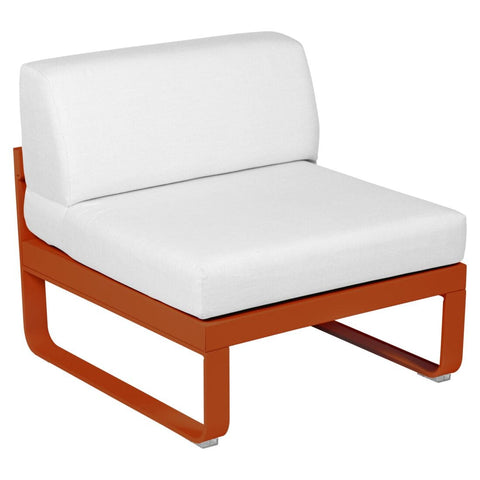 Módulo central BELLEVIE 1 plaza. Rincón del Mueble RDM Madrid España. Colección Bellevie de la marca FERMOB. Comprar online mobiliario exterior e interior Fermob.