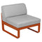 Módulo central BELLEVIE 1 plaza. Rincón del Mueble RDM Madrid España. Colección Bellevie de la marca FERMOB. Comprar online mobiliario exterior e interior Fermob.