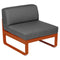 Módulo central BELLEVIE 1 plaza. Rincón del Mueble RDM Madrid España. Colección Bellevie de la marca FERMOB. Comprar online mobiliario exterior e interior Fermob.