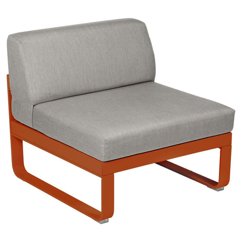 Módulo central BELLEVIE 1 plaza. Rincón del Mueble RDM Madrid España. Colección Bellevie de la marca FERMOB. Comprar online mobiliario exterior e interior Fermob.