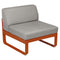 Módulo central BELLEVIE 1 plaza. Rincón del Mueble RDM Madrid España. Colección Bellevie de la marca FERMOB. Comprar online mobiliario exterior e interior Fermob.