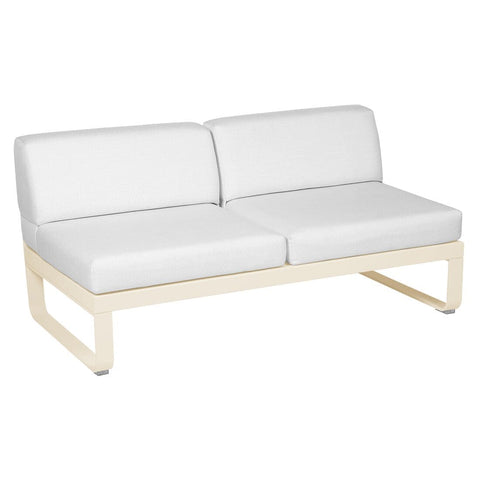 Módulo central BELLEVIE 2 plazas. Rincón del Mueble RDM Madrid España. Colección Bellevie de la marca FERMOB. Comprar online mobiliario exterior e interior Fermob.