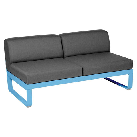 Módulo central BELLEVIE 2 plazas. Rincón del Mueble RDM Madrid España. Colección Bellevie de la marca FERMOB. Comprar online mobiliario exterior e interior Fermob.