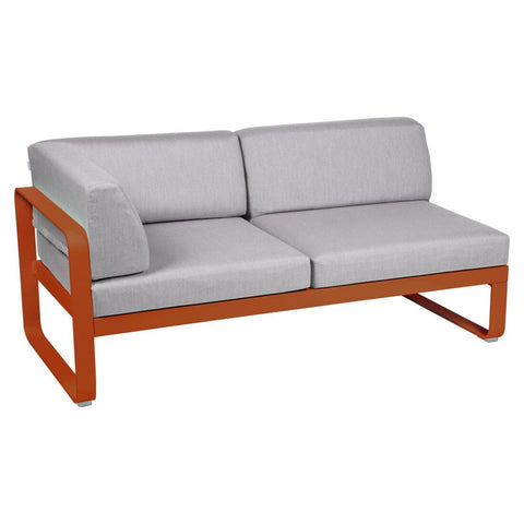 Módulo izquierdo esquina BELLEVIE 2 plazas. Fermob. Compra online mobiliario exterior e interior, Rincón del Mueble RDM Madrid España. Colección modular para sofá