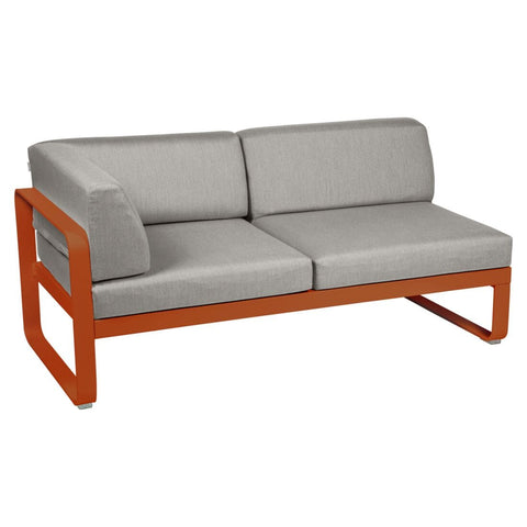 Módulo izquierdo esquina BELLEVIE 2 plazas. Fermob. Compra online mobiliario exterior e interior, Rincón del Mueble RDM Madrid España. Colección modular para sofá