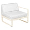 Módulo derecho BELLEVIE 1 plaza. Rincón del Mueble RDM Madrid España. Colección Bellevie de la marca FERMOB. Comprar online mobiliario exterior e interior Fermob.