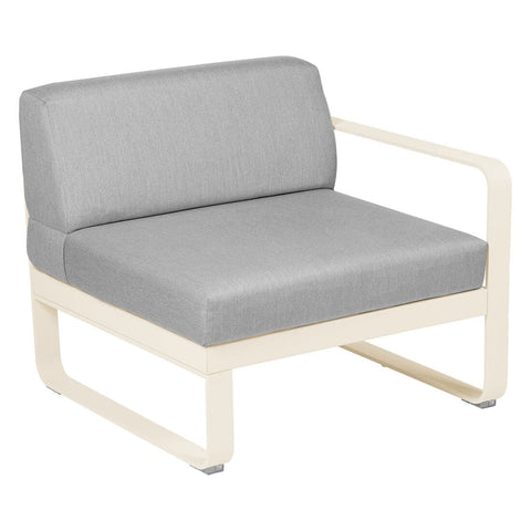 Módulo derecho BELLEVIE 1 plaza. Rincón del Mueble RDM Madrid España. Colección Bellevie de la marca FERMOB. Comprar online mobiliario exterior e interior Fermob.