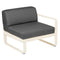 Módulo derecho BELLEVIE 1 plaza. Rincón del Mueble RDM Madrid España. Colección Bellevie de la marca FERMOB. Comprar online mobiliario exterior e interior Fermob.