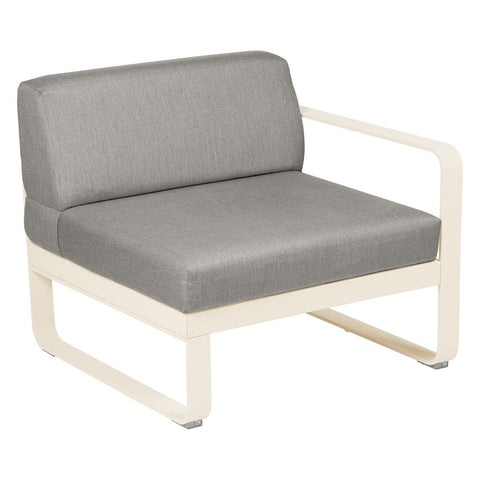 Módulo derecho BELLEVIE 1 plaza. Rincón del Mueble RDM Madrid España. Colección Bellevie de la marca FERMOB. Comprar online mobiliario exterior e interior Fermob.