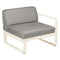 Módulo derecho BELLEVIE 1 plaza. Rincón del Mueble RDM Madrid España. Colección Bellevie de la marca FERMOB. Comprar online mobiliario exterior e interior Fermob.