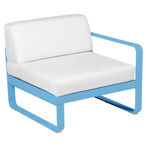 Módulo derecho BELLEVIE 1 plaza. Rincón del Mueble RDM Madrid España. Colección Bellevie de la marca FERMOB. Comprar online mobiliario exterior e interior Fermob.
