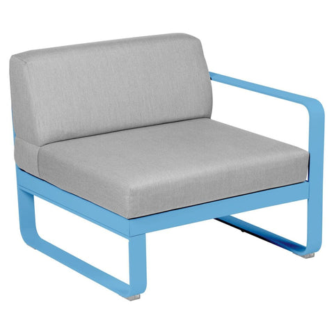 Módulo derecho BELLEVIE 1 plaza. Rincón del Mueble RDM Madrid España. Colección Bellevie de la marca FERMOB. Comprar online mobiliario exterior e interior Fermob.