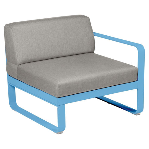 Módulo derecho BELLEVIE 1 plaza. Rincón del Mueble RDM Madrid España. Colección Bellevie de la marca FERMOB. Comprar online mobiliario exterior e interior Fermob.