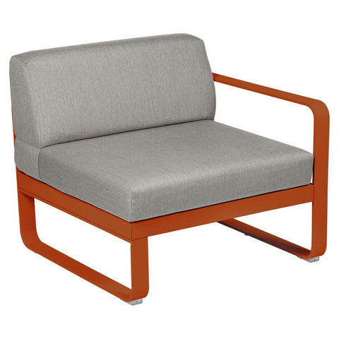 Módulo derecho BELLEVIE 1 plaza. Rincón del Mueble RDM Madrid España. Colección Bellevie de la marca FERMOB. Comprar online mobiliario exterior e interior Fermob.