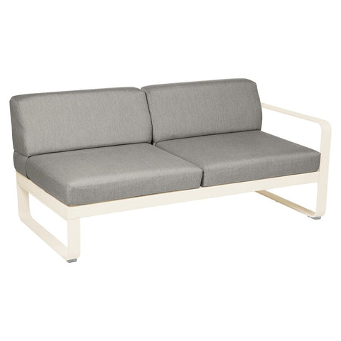 Módulo derecho BELLEVIE 2 plazas. Rincón del Mueble RDM Madrid España. Colección Bellevie de la marca FERMOB. Comprar online mobiliario exterior e interior Fermob.