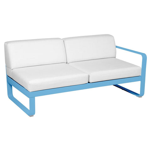 Módulo derecho BELLEVIE 2 plazas. Rincón del Mueble RDM Madrid España. Colección Bellevie de la marca FERMOB. Comprar online mobiliario exterior e interior Fermob.