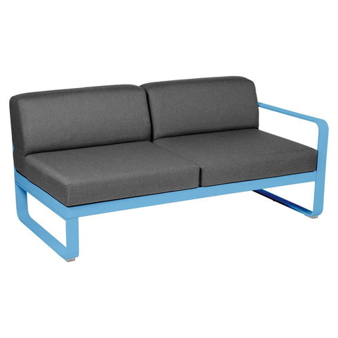 Módulo derecho BELLEVIE 2 plazas. Rincón del Mueble RDM Madrid España. Colección Bellevie de la marca FERMOB. Comprar online mobiliario exterior e interior Fermob.