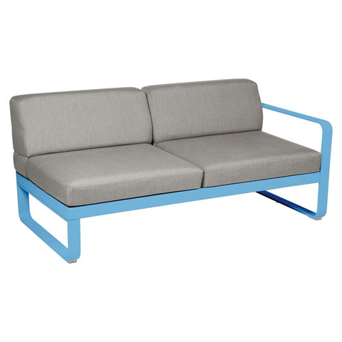 Módulo derecho BELLEVIE 2 plazas. Rincón del Mueble RDM Madrid España. Colección Bellevie de la marca FERMOB. Comprar online mobiliario exterior e interior Fermob.