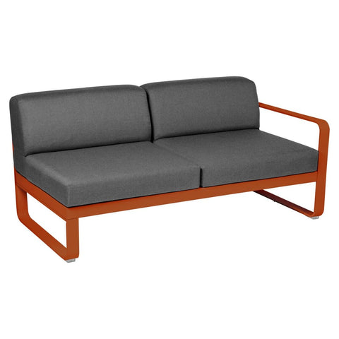 Módulo derecho BELLEVIE 2 plazas. Rincón del Mueble RDM Madrid España. Colección Bellevie de la marca FERMOB. Comprar online mobiliario exterior e interior Fermob.