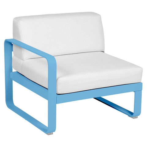 Sofá modular izquierdo BELLEVIE. Comprar Fermob online, coleccion Bellevie. Rincón del Mueble RDM Madrid España. Combinación para sofá. Modulación, personalización. Mobiliario de exterior e interior. Sofá lounge.