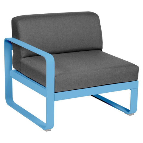 Sofá modular izquierdo BELLEVIE. Comprar Fermob online, coleccion Bellevie. Rincón del Mueble RDM Madrid España. Combinación para sofá. Modulación, personalización. Mobiliario de exterior e interior. Sofá lounge.