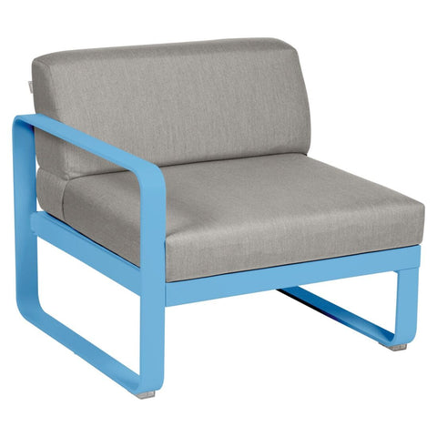 Sofá modular izquierdo BELLEVIE. Comprar Fermob online, coleccion Bellevie. Rincón del Mueble RDM Madrid España. Combinación para sofá. Modulación, personalización. Mobiliario de exterior e interior. Sofá lounge.