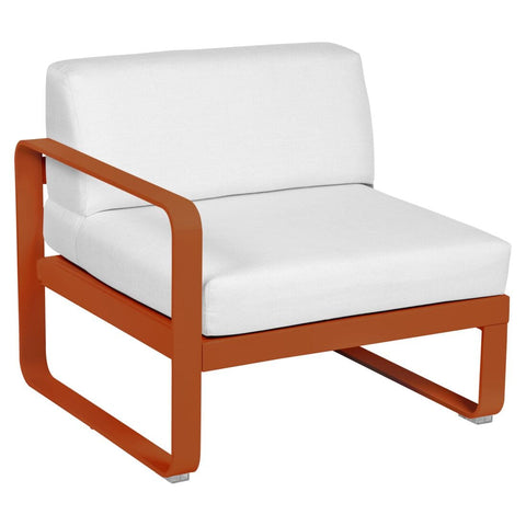 Sofá modular izquierdo BELLEVIE. Comprar Fermob online, coleccion Bellevie. Rincón del Mueble RDM Madrid España. Combinación para sofá. Modulación, personalización. Mobiliario de exterior e interior. Sofá lounge.