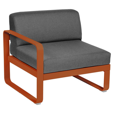 Sofá modular izquierdo BELLEVIE. Comprar Fermob online, coleccion Bellevie. Rincón del Mueble RDM Madrid España. Combinación para sofá. Modulación, personalización. Mobiliario de exterior e interior. Sofá lounge.