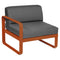Sofá modular izquierdo BELLEVIE. Comprar Fermob online, coleccion Bellevie. Rincón del Mueble RDM Madrid España. Combinación para sofá. Modulación, personalización. Mobiliario de exterior e interior. Sofá lounge.