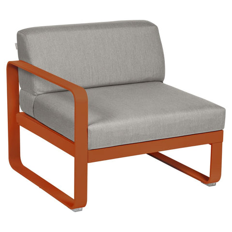 Sofá modular izquierdo BELLEVIE. Comprar Fermob online, coleccion Bellevie. Rincón del Mueble RDM Madrid España. Combinación para sofá. Modulación, personalización. Mobiliario de exterior e interior. Sofá lounge.
