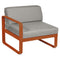 Sofá modular izquierdo BELLEVIE. Comprar Fermob online, coleccion Bellevie. Rincón del Mueble RDM Madrid España. Combinación para sofá. Modulación, personalización. Mobiliario de exterior e interior. Sofá lounge.