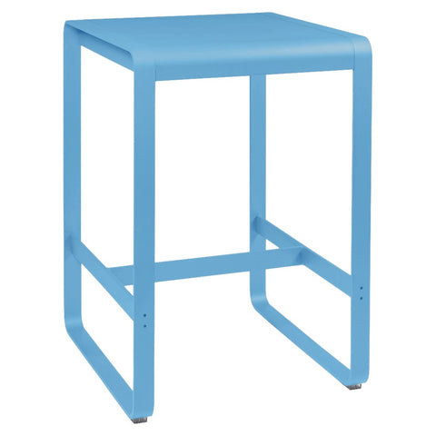 Mesa alta BELLEVIE de 105 x 80 x 74 cm de la marca francesa Fermob. Comprar Fermob online. Rincón del Mueble