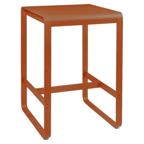 Mesa alta BELLEVIE de 105 x 80 x 74 cm de la marca francesa Fermob. Comprar Fermob online. Rincón del Mueble