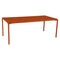 Mesa CALVI de 195 X 95 cm de la marca francesa Fermob. Comprar Fermob online. Rincón del Mueble
