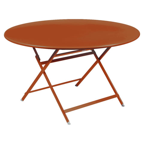 Mesa redonda CARACTÈRE Ø128cm. Colección FERMOB. Comprar mobiliario exterior e interior Rincón del Mueble RDM Madrid España. Compra online muebles,